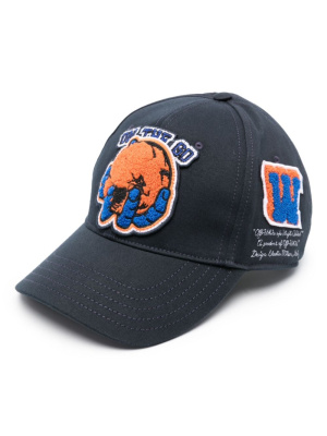 

Logo-embroidered baseball cap, Off-White Logo-embroidered baseball cap