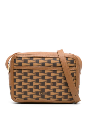 

Pennant monogram-pattern crossbody bag, Bally Pennant monogram-pattern crossbody bag