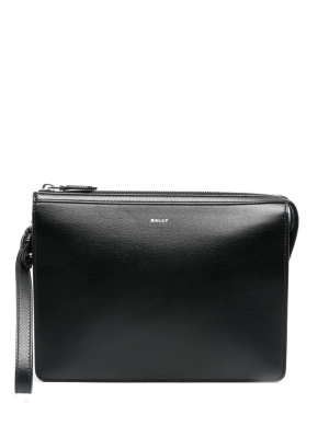 

Banque leather clutch bag, Bally Banque leather clutch bag