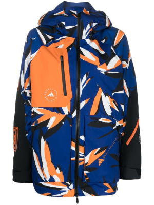 

X Terrex TrueNature abstract-print ski jacket, Adidas by Stella McCartney X Terrex TrueNature abstract-print ski jacket