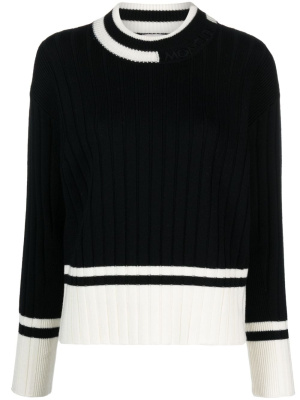 

Ribbed virgin-wool jumper, Moncler Ribbed virgin-wool jumper