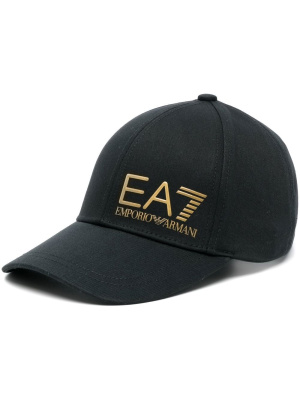 

Logo-embossed baseball cap, Ea7 Emporio Armani Logo-embossed baseball cap