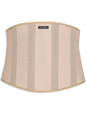 

Touch-strap corset-style belt, Dolce & Gabbana Touch-strap corset-style belt