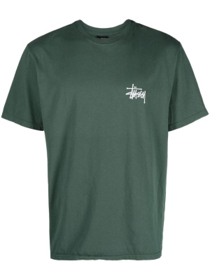 

Logo-print cotton T-shirt, Stüssy Logo-print cotton T-shirt
