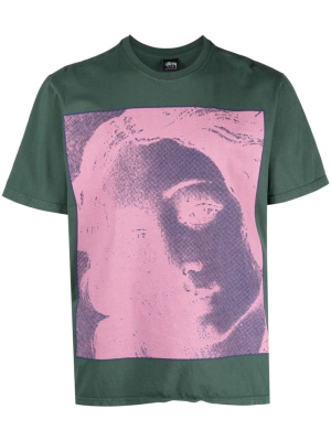 

Graphic-print cotton T-shirt, Stüssy Graphic-print cotton T-shirt