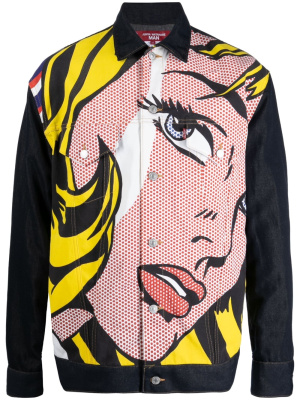 

Pop-art button-up jacket, Junya Watanabe MAN Pop-art button-up jacket