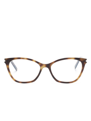 

SL 282 Slim cat-eye frame glasses, Saint Laurent Eyewear SL 282 Slim cat-eye frame glasses