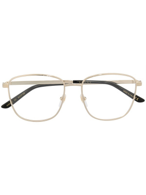 

Oversized metal glasses, Gucci Eyewear Oversized metal glasses