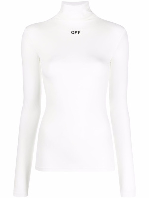 

Off-stamp roll-neck top, Off-White Off-stamp roll-neck top