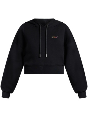 

Graphic-print cotton hoodie, Off-White Graphic-print cotton hoodie