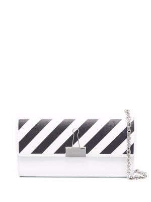 

Chain-strap Binder wallet, Off-White Chain-strap Binder wallet