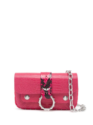 

Kate Wallet lizard-embossed shoulder bag, Zadig&Voltaire Kate Wallet lizard-embossed shoulder bag