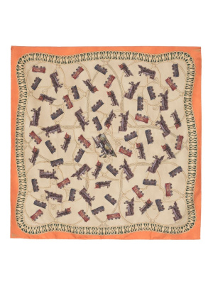 

Graphic-print silk scarf, Bally Graphic-print silk scarf