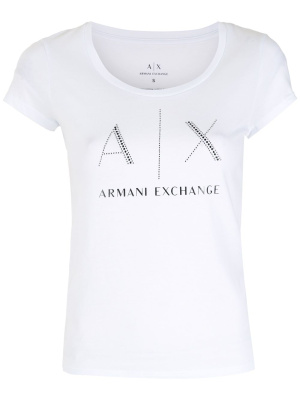 

Logo-print T-shirt, Armani Exchange Logo-print T-shirt