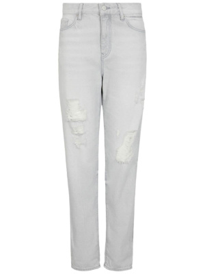 

Distressed slim-cut jeans, Armani Exchange Distressed slim-cut jeans