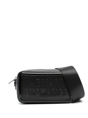 

Logo-emvossed crossbody bag, Armani Exchange Logo-emvossed crossbody bag