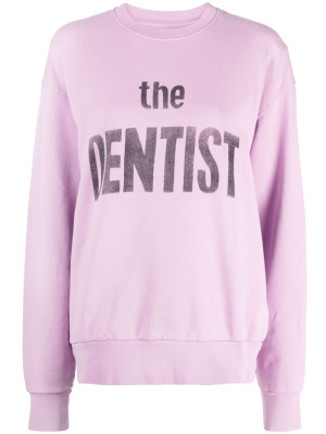 

Text-print cotton sweatshirt, JW Anderson Text-print cotton sweatshirt