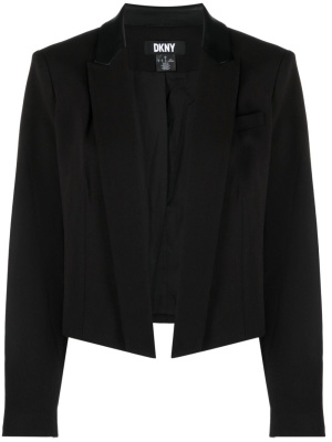

Peak-lapel cropped blazer, DKNY Peak-lapel cropped blazer