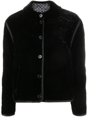 

Faux-fur long-sleeve jacket, SANDRO Faux-fur long-sleeve jacket