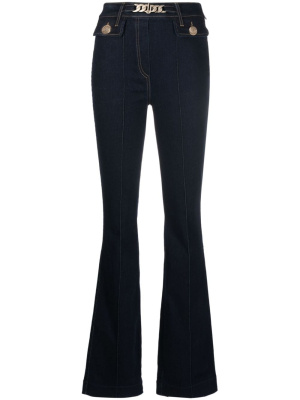 

High-rise flared jeans, LIU JO High-rise flared jeans