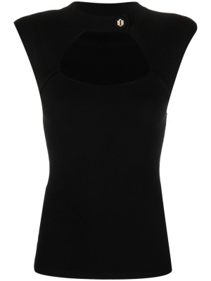 

Cut-out knit top, LIU JO Cut-out knit top