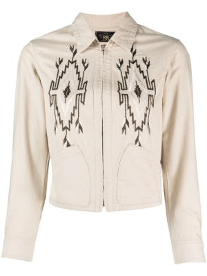 

Motif-embroidered cotton jacket, Ralph Lauren RRL Motif-embroidered cotton jacket