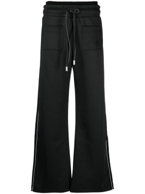 

Elasticated-waist cotton track pants, Off-White Elasticated-waist cotton track pants