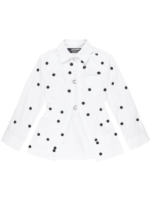 

La chemise Lavoir brodée shirt, Jacquemus La chemise Lavoir brodée shirt