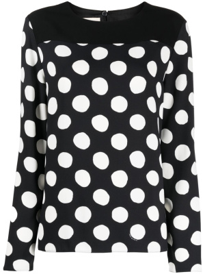 

Polka-dot panelled T-Shirt, Marni Polka-dot panelled T-Shirt