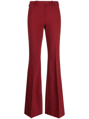 

Haylee pressed-crease flared trousers, Michael Kors Collection Haylee pressed-crease flared trousers