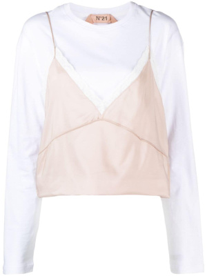 

Layered long-sleeve top, Nº21 Layered long-sleeve top