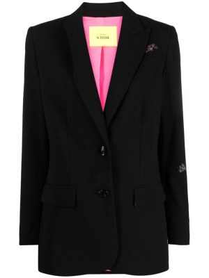 

Single-breasted studded blazer, TWINSET Single-breasted studded blazer