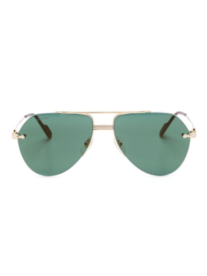 

Round-frame tinted sunglasses, Cartier Eyewear Round-frame tinted sunglasses