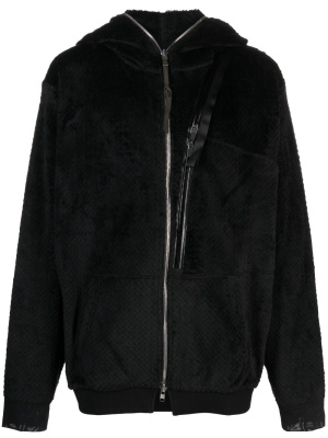 

High Loft fleece zip-up hoodie, ACRONYM High Loft fleece zip-up hoodie