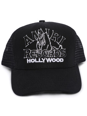 

Logo-embroidered cotton cap, AMIRI Logo-embroidered cotton cap