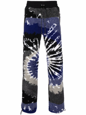 

Tie-dye textured straight trousers, AMIRI Tie-dye textured straight trousers