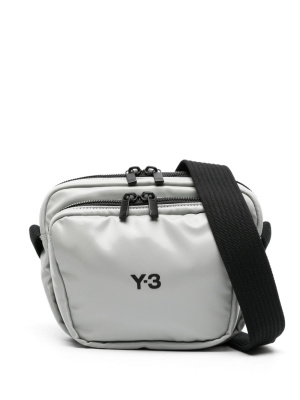 

Logo-print messenger bag, Y-3 Logo-print messenger bag