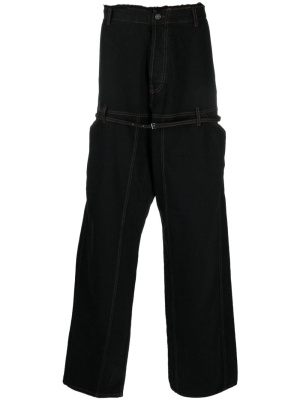 

Le De Nîmes Criollo mid-rise wide-leg jeans, Jacquemus Le De Nîmes Criollo mid-rise wide-leg jeans