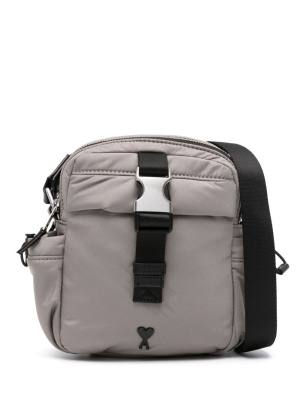 

Ami de Coeur-patch water-repellent shoulder bag, AMI Paris Ami de Coeur-patch water-repellent shoulder bag