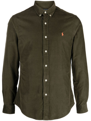 

Polo Pony-logo cotton shirt, Polo Ralph Lauren Polo Pony-logo cotton shirt