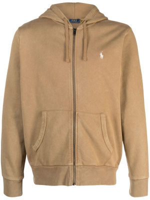 

Polo Pony zip-up cotton hoodie, Polo Ralph Lauren Polo Pony zip-up cotton hoodie