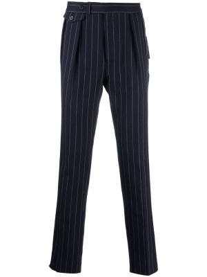 

Pinstriped tailored trousers, Polo Ralph Lauren Pinstriped tailored trousers