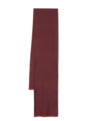 

Geometric-print silk scarf, Polo Ralph Lauren Geometric-print silk scarf