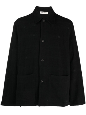 

Maven felted shirt jacket, OUR LEGACY Maven felted shirt jacket