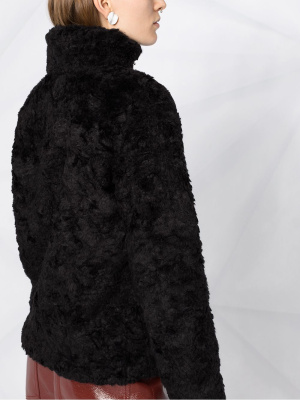 

Faux-fur zip-up jacket, HUGO Faux-fur zip-up jacket