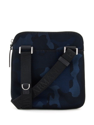 

Camouflage-pattern messenger bag, Emporio Armani Camouflage-pattern messenger bag