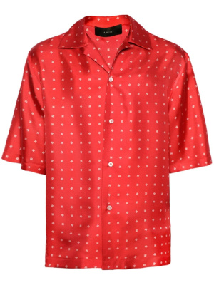 

Monogram silk shirt, AMIRI Monogram silk shirt