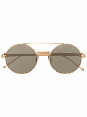 

Pasha round-frame sunglasses, Cartier Eyewear Pasha round-frame sunglasses