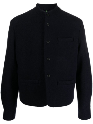 

Felted wool shirt jacket, Kenzo Felted wool shirt jacket