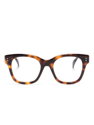 

Tortoiseshell wayfarer-frame glasses, Kenzo Tortoiseshell wayfarer-frame glasses